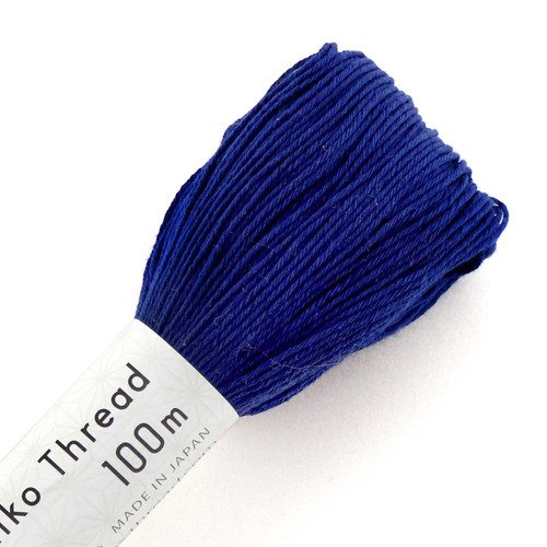 Sashiko Thread 100m Cobalt Blue ST-119