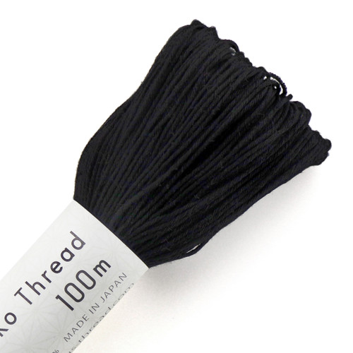 Sashiko Thread 100m Black ST-120