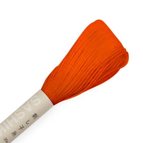 Sashiko Thread 20m Vivid Orange ST-31
