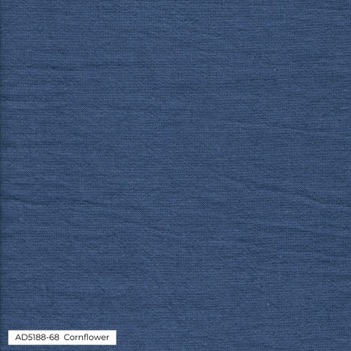Image of ShiBuMi dyed 'canvas' in Cornflower.  Width: 110cm. Composition: 85% cotton, 15% linen