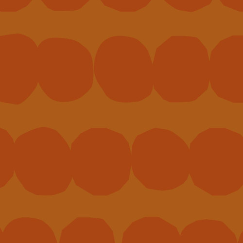 Orange circles, 100% cotton NN2322H-B