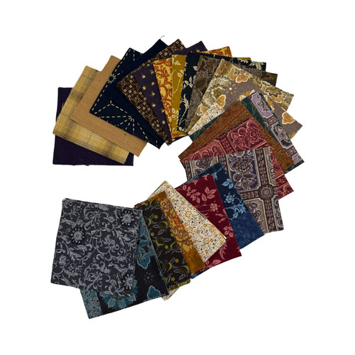  Cut Cloth Packs - Assortment of Japanese Fabrics