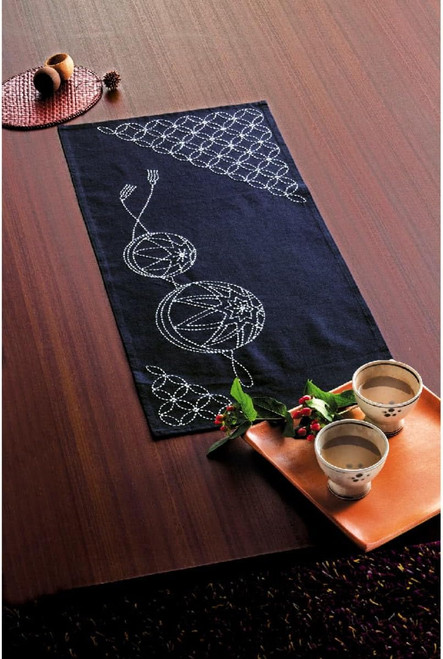 Sashiko Temari Table Runner or Placemat Kit SK-261