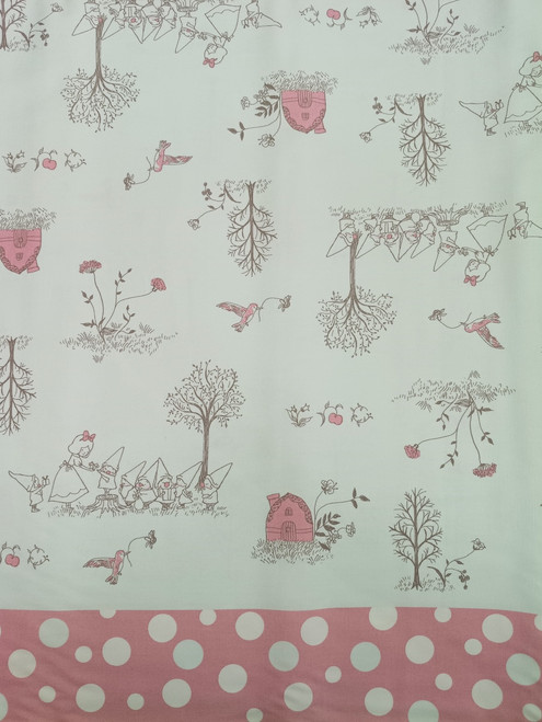 Printed Cotton Fabric - Shinzi Katoh - Blue S05C