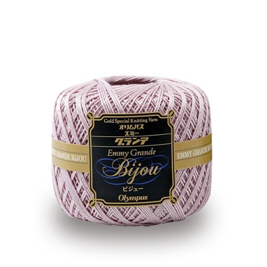 Crochet Thread Bijou Lamé Orchid Pink EGB-L160