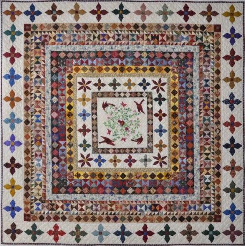 Rajah Quilt Revisited - Lessa Siegele Pattern