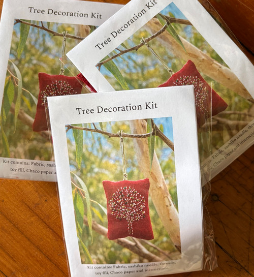 Red Christmas Tree Decoration Kit