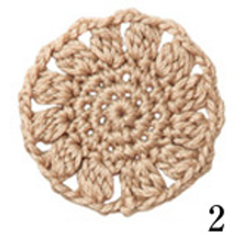 Crochet Thread Cotton Cuore Natural CC-2