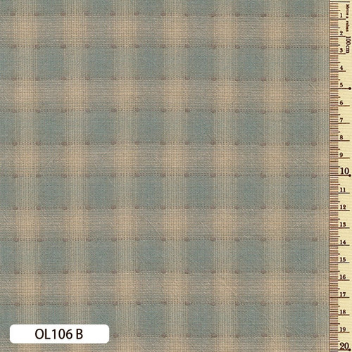 Yarn Dyed - Sakizome Momen Fabric Original 106B Light Blue OL106B