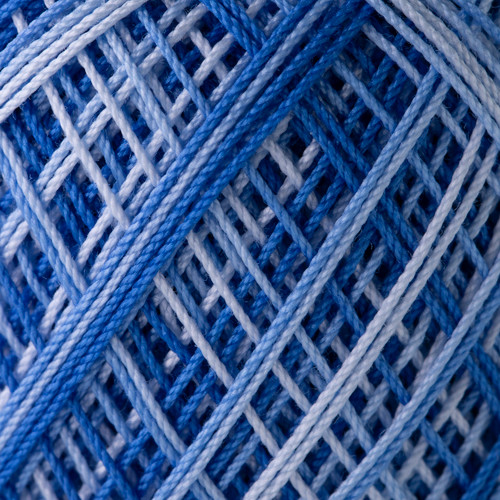 Crochet Thread Gold Label Shaded Blueberry GLS-11