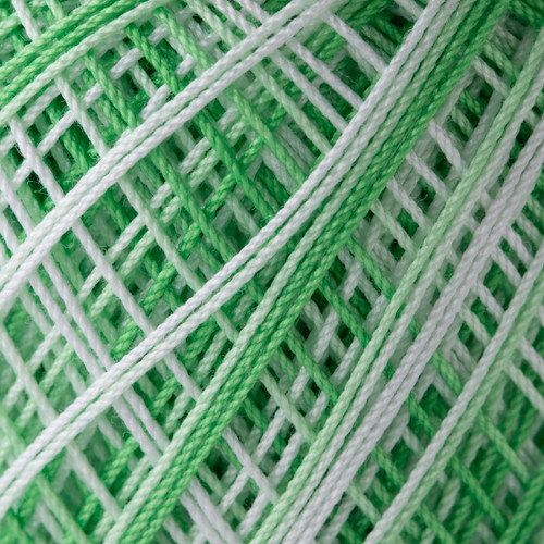 Crochet Thread Gold Label Shaded Light Green GLS-68