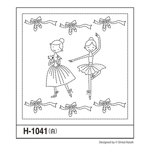 Sashiko Sampler Shinzi Katoh Ballerina Lesson H-1041