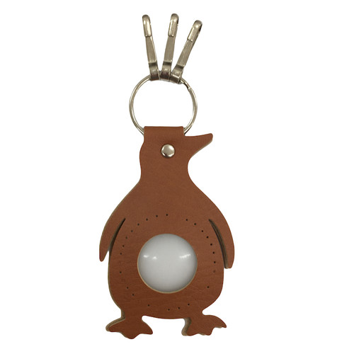 Penguin Keyring Brown BA-23S-7