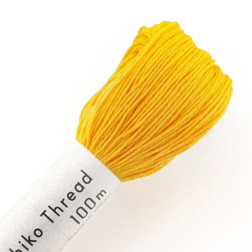 Sashiko Thread 100m Sunshine Yellow ST-111