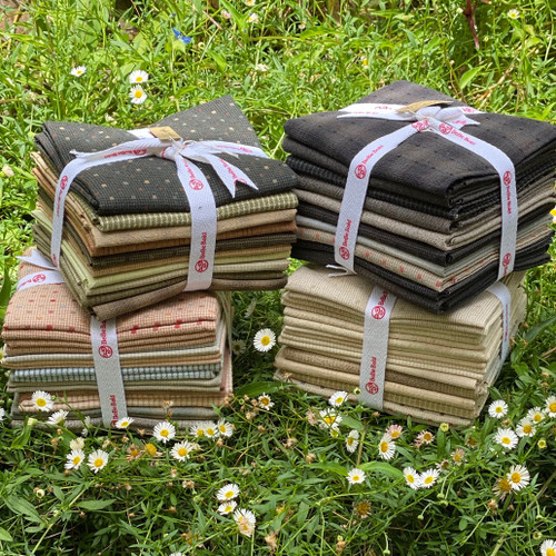 All 4  Yarn- Dyed Fat Quarter Bundles