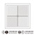 Sashiko Sampler - Florets - White or Taupe - H-1111/H-15111