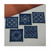 Sashiko Coaster Kit - Traditional Patterns - Navy - SK-223
