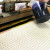 Tape Measure with Yuzen Leather Cover - Cohana - Blue