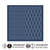 "Tatewaku" Sashiko Sampler -  Navy - H-2121