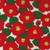 Kobayashi Fabric - Camellias - Red