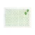 Sashiko Placemat Kit (Hitomezashi Snowflake) Ecru SK-338