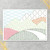 Sashiko Placemat Kit - Mountain Range - SK-504