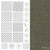 BeBe Bold Sashiko Panel #1 - Putty - BBSP1-2501