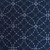 Interlocking Circles Navy Blue Pre-stencilled Sashiko Fabric 
