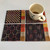 Sashiko Reversible Mug Mats & Placemat Kit SKPM-0331 (Grape Colour)