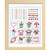 Frame not included. Embroidery Stitch Sampler 2038 