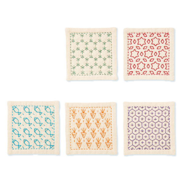 Hitomezashi Coaster Kit - SK-422