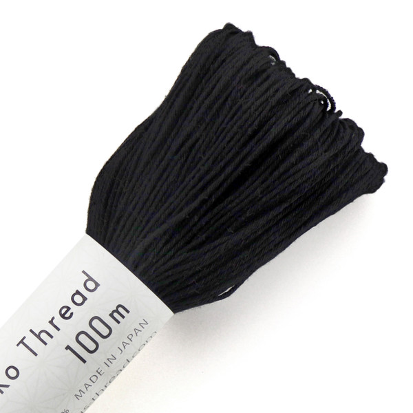 Sashiko Thread 100m Black ST-120