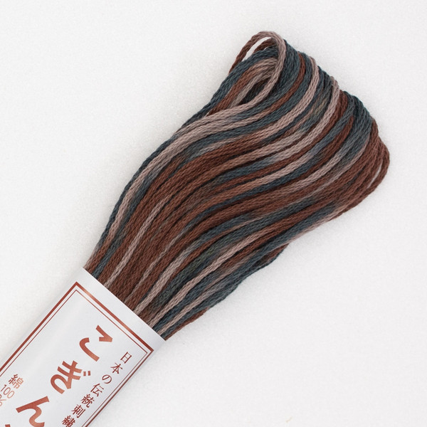Variegated Kogin Thread 18mt Woodland KT-71
