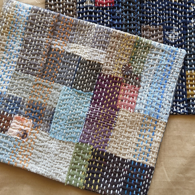 Boro Inspired Placemat Kit - Light