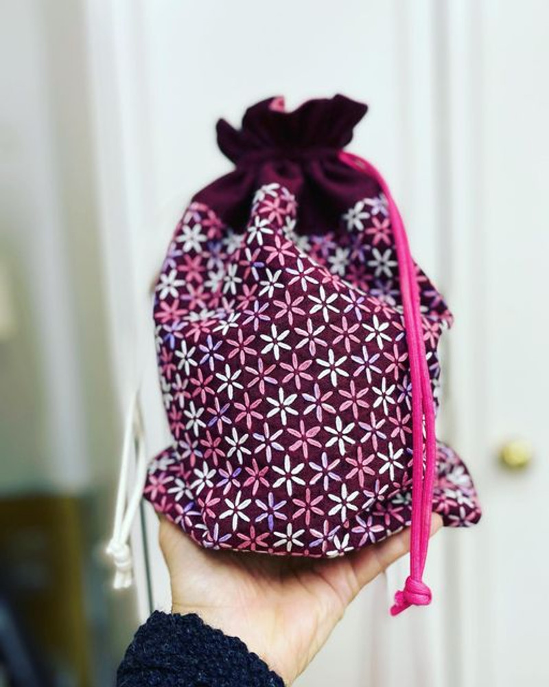 Daisy (Hinagiku) Pouch - Pattern Daisy (Hinagiku) Pouch - Pattern