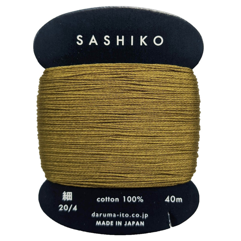 DST-228 Olive Daruma Sashiko Thread DST-228 Olive Daruma Sashiko Thread