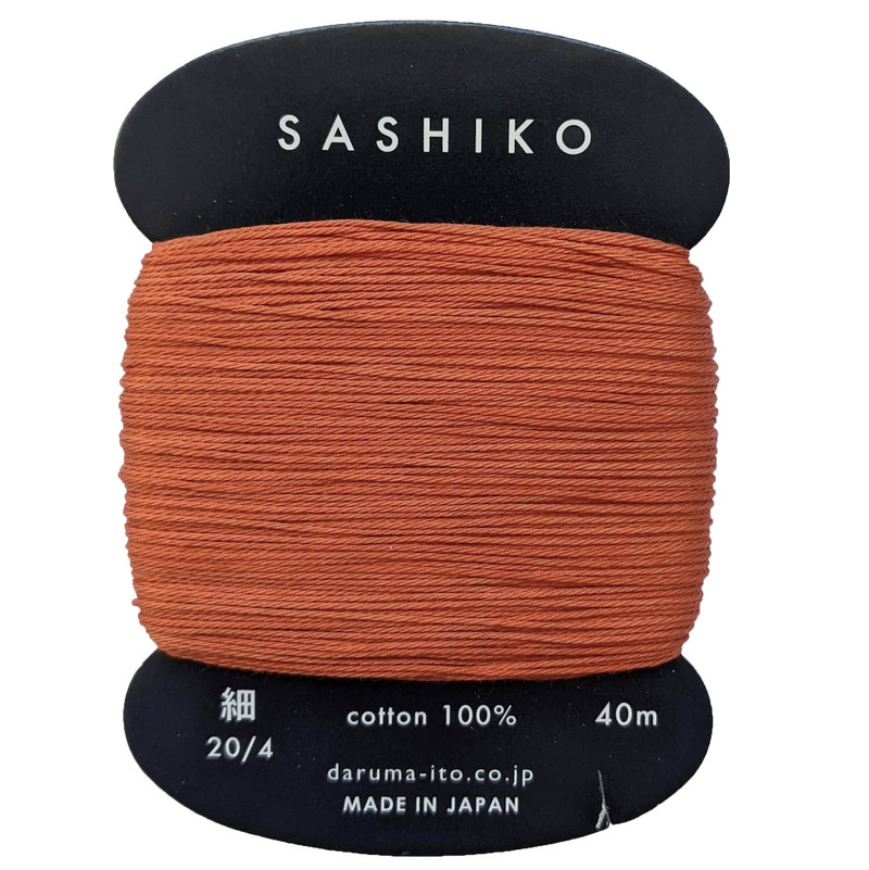 DST-214 Burnt Orange Daruma Sashiko Thread
