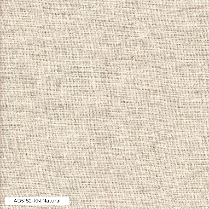 100% Japanese linen in Natural.
