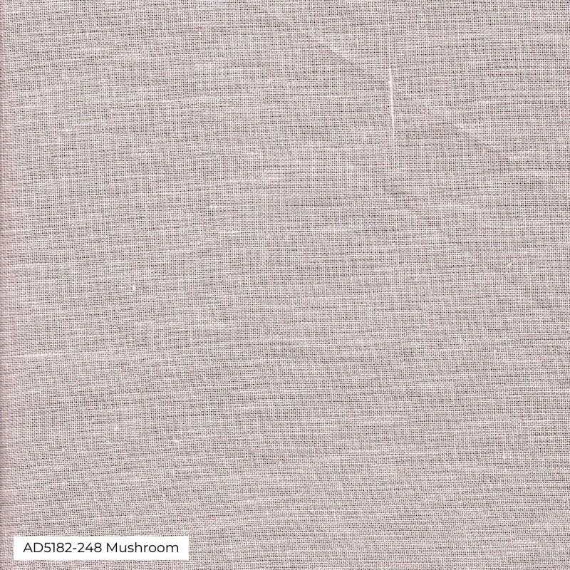 100% pure Japanese Linen - Mushroom