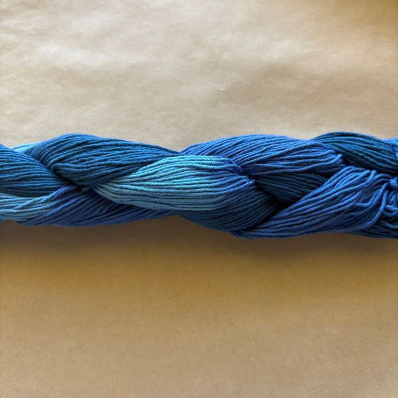 Hida Sashiko make beautiful, high quality sashiko threads in small batches in Hida, Takayama.  

The twisted hanks are 100% cotton

Thick thread approx 185m (20 count, 8 strands)

Weight approx 40g