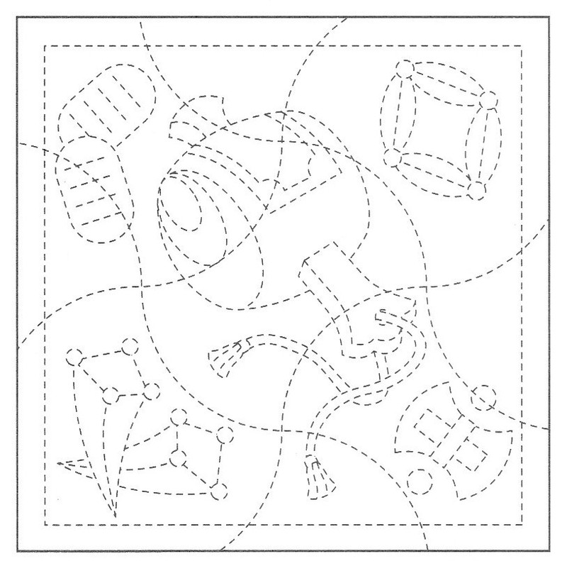 Sashiko Sampler Decorations SS88/SS588