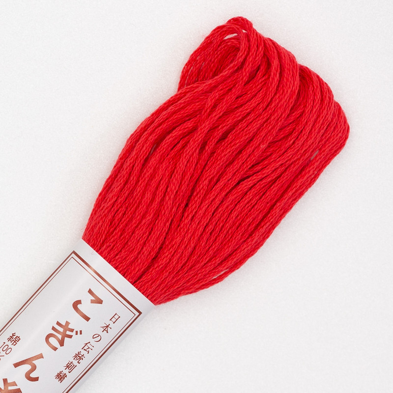 Kogin Thread 18mt Fluoro Red KT-700 Kogin Thread 18mt Fluoro Red KT-700