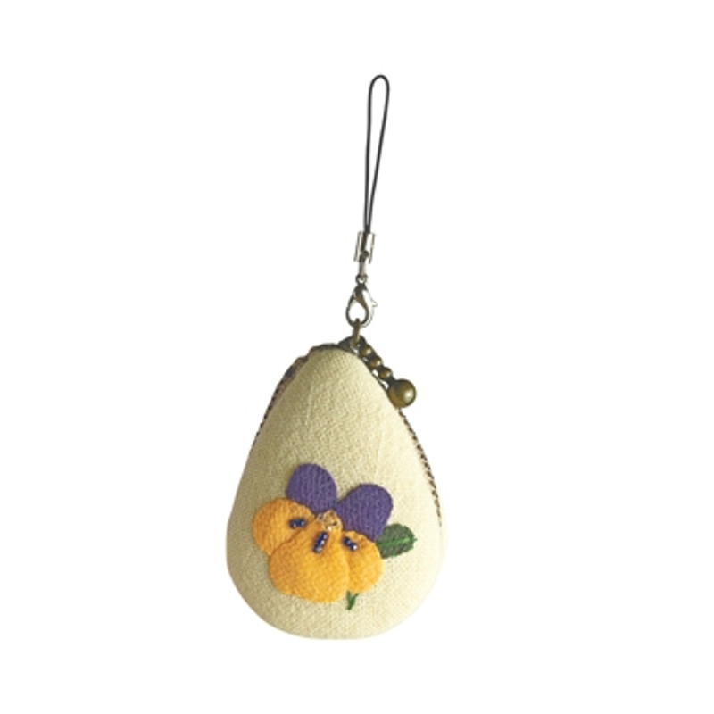 Olympus Patchwork Kit Pansy February Macaroon Pouch PA-649