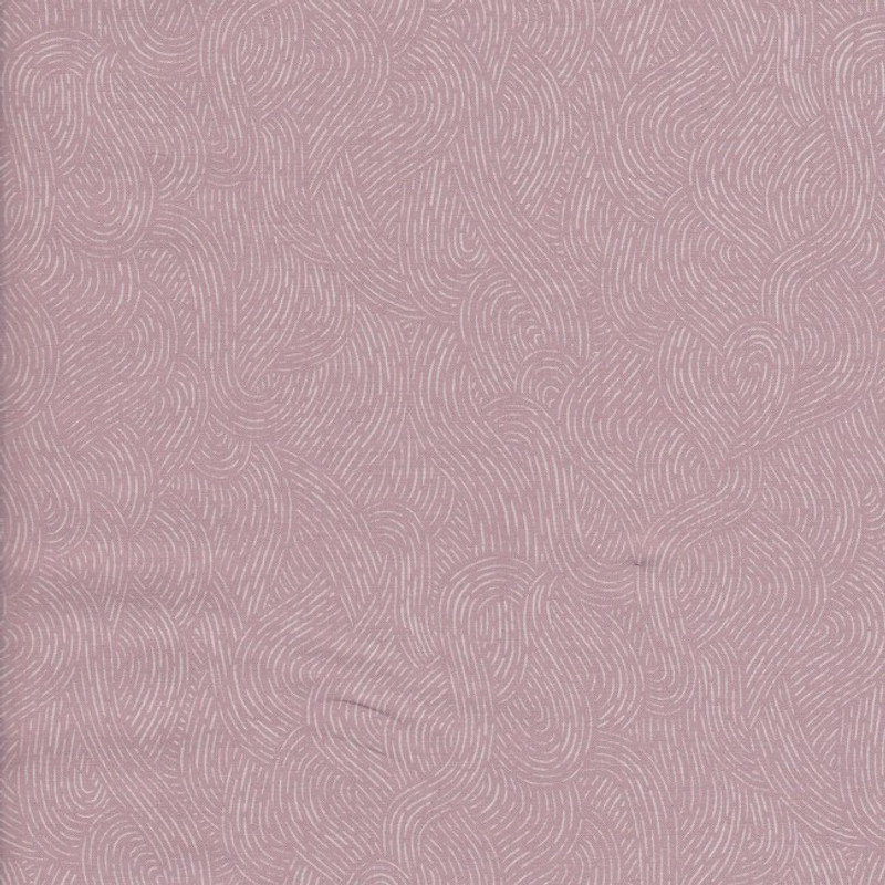 Printed Cotton Fabric Pink Waves FCP-0291