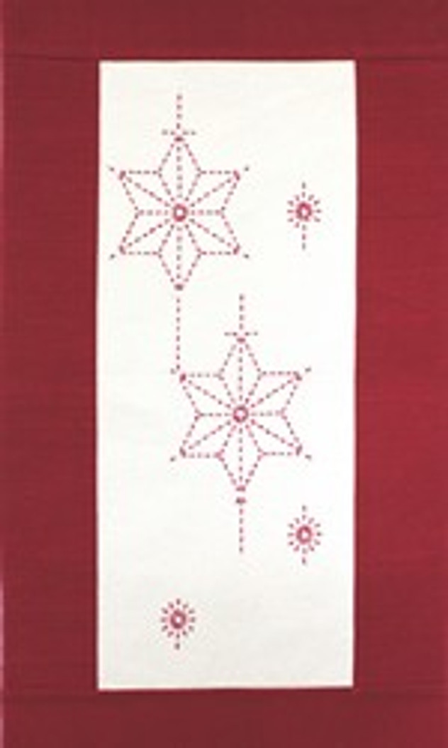 Sashiko Christmas Star Wall Hanging Kit CWH-1