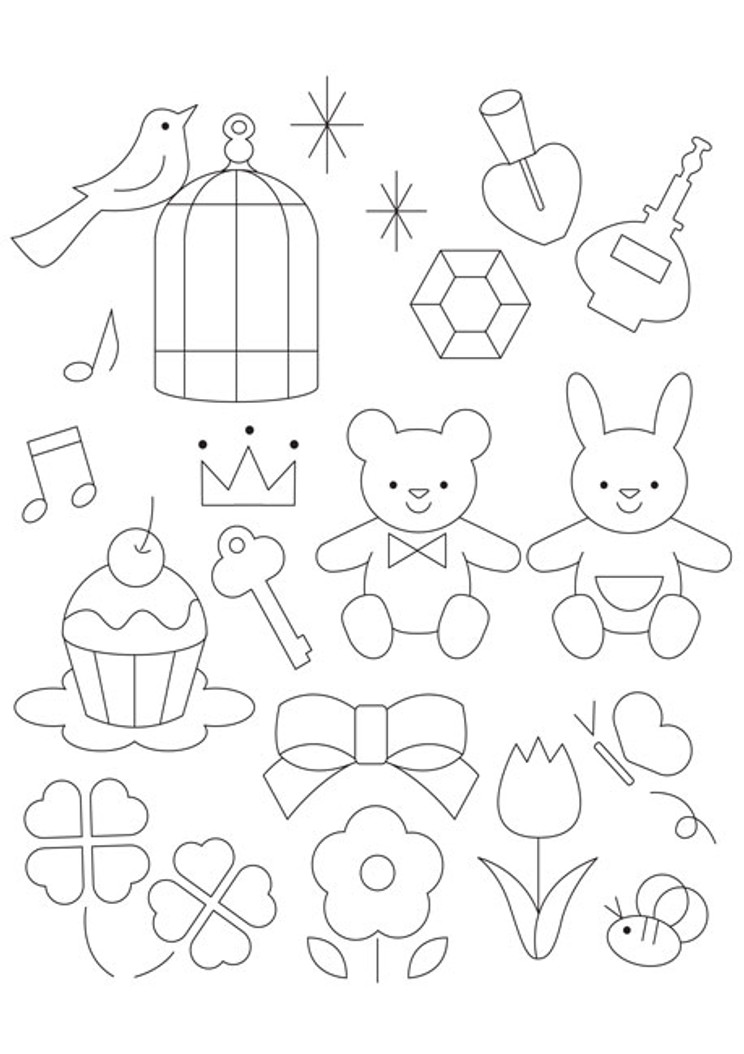 Free Cupcakes & Ribbons Template Download FREE-SP003