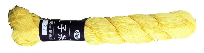 Sashiko Thread Coron Cornflower Yellow CT-26