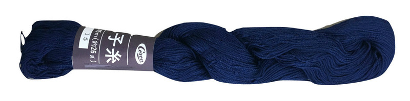 Sashiko Thread Coron Dark Blue CT-15