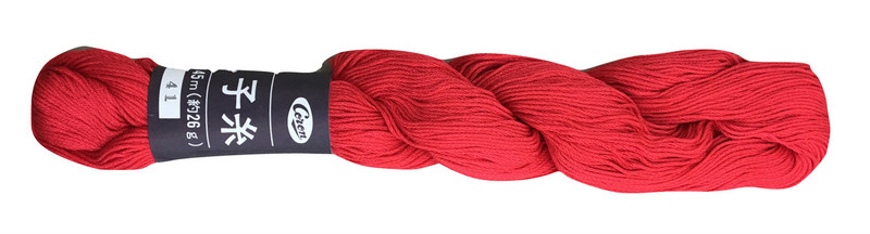 Sashiko Thread Coron Bright Red CT-41