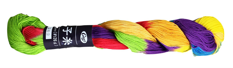 Sashiko Thread Coron Rainbow CT-202